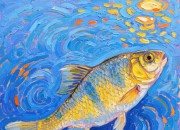 豆包AI：梵高风画作