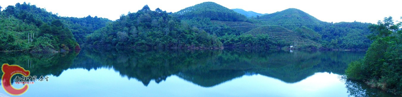 水裤，不让钓鱼，很多子林在岸边
