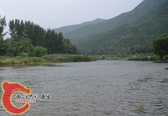 河道并没有涨太多的水，只是变急了