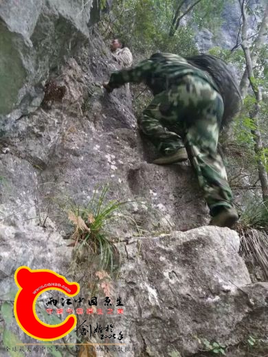 石壁攀爬