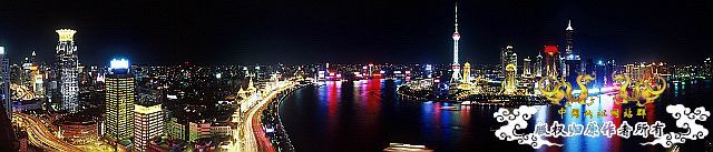 上海外滩夜景（朋友的版权）