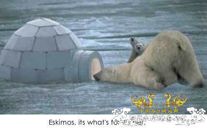 [灌水]爱斯基摩人吃晚饭时被堵在家里了