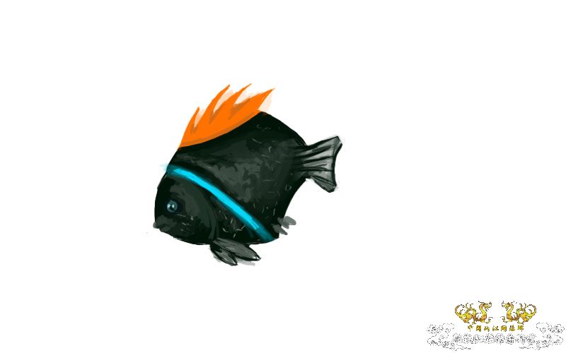 海里抓鱼真的很爽