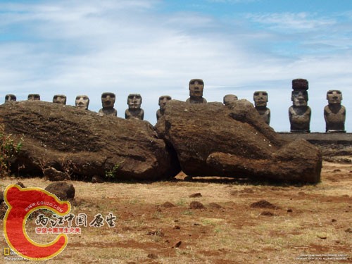 复活节岛石像