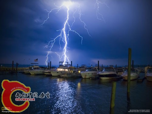 闪电，美国弗吉尼亚